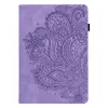 Peacock Flower Pu Leather IPAD IPAD CASESING TAPOSTING CART SLOT SLOT CORTERSSION DORNOW FOR IPAD 10th 10.9 PRO 11 MINI 9.7 10.2 10