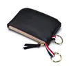 Wallets Genuine Leather Keychain Men Women Key Holder Organizer Pouch Cow Split Car Wallet Housekeeper Case Mini Card Bag J95