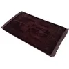 Mantas Deluxe Soft Oración Alfombra Manta Inicio Bordado Regalo Islámico Musulmán Borla Tapiz Decoración Alfombra Dormitorio Púrpura 230920