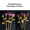 Christmas Decorations Large Size Crystal Rose For Mother's Day Girlfriend Wedding Favors Artificial Flower With Gift Box Romantic Home Ornament 230919