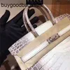 Designer Bag Himalayans Handbags Genuine Leather Handmade Real Crocodile Bag 30 Womens Portable Oem Have Logo