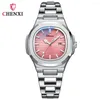 Relojes de pulsera 2023 CHENXI Reloj de mujer Moda de lujo Banda de acero Reloj de cuarzo Reloj impermeable Relojes de pulsera elegantes para Relogio Feminino