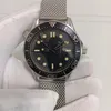 Men's 007 Automatisk klocka Real Po Men Black Dial No Time to Die 300m 42mm rostfritt stålarmband EXPRIFICA275J