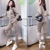 2023 Women's Fashion Professional Set Two Piece Set Top Designer Brand Clothing Women's Small Suit Casual Wear White Women's Long Sleeve Jacket Long Pants S-2XL