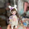 Dolls 17cm Mini Cute BJD Dolls Fashion مجموعة كاملة الملابس مفاصل مكياج الأميرة إكسسوارات متحركة 16 سم 1/8 دمية Girls طفل هدايا 230920