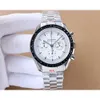 Lüks Speedmaster Sport Watches Watch Mens Saatleri Yüksek Kaliteli Omig Moonswatch Tasarımcı Kronograf Montre Luxe Homme Prx Uhr Kutu WKRR