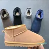 Mini stivali da neve per bambine, invernali, caldi, per bambini, WGG, per bambini, scarpe calde in peluche per bambini