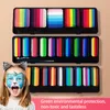 Farba ciała 6 10 12 Koloruje Rainbow Body Farba Dzieci Makijaż Makeup Zestaw Pigmentu