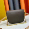 M82335 Kobiet Designer Torba na ramię Wysokiej jakości mini Bombag w stylu paryskim luksusowy torba na klatkę piersiową Ladies Clutch Table Table Men Fanny Pack Crossbody Pass