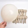 Feestdecoratie Bruin Crème Beige Ballon Slinger Boog Kit Kinderen Jongen Verjaardag Doop Baby Douche Doop 230920