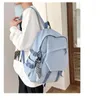 School Bags Korean Large Capacity Backpacks Women Kawaii Students Preppy Bag For Teenager Girls Sweet Waterproof Travel