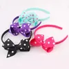 Acessórios de cabelo Crianças Polka Dot Bow Band Super Cute Little Princess Hairpin Party Dress Up Headband