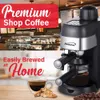 Brentwood GA-134BK GA-134BK Macchina per caffè espresso e cappuccino da 4 tazze in acciaio inossidabile