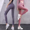 Kvinnors leggings Yoga Pants Hight Midjen Sömlös mager Shapers utomhussport som kör kvinnor Fitnesskläder sportkläder