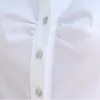 Blusas femininas camisas plus size 5xl verão feminino manga curta blusas de algodão camisas senhoras escritório wear blusa elegante feminina camisa formal branca 230915