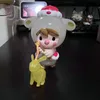 Caixa cega Kawaii Feliz Ano Chinês Série Caixa Bonito Coelho Dimoo Figura Figuras de Ação Saco de Sorte Mistério Criança Surpresa 230919