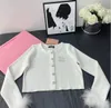 23mm sweet sweaters womens long sleeve O-Neck designer sweater women knitted sweater cardigan