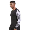 T-shirts voor heren Compressieshirt 3D-bedrukt Lange mouwen Sneldrogend Ademend Rash Guard Sport Joggen Gym Atletische Fitnesskleding 230920