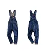 Jeans pour hommes Jeans hommes version coréenne de combinaisons d'outillage hommes bavoir bleu denim pantalon plus taille S-XXXL 230920