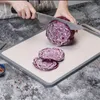 Chopping Blocks 304 Stainless Steel Double-sided Cutting Board for Vegetable Meat Fruit Household Thickened Chopping Block Kitchen Accessories 230920