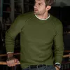 Camisolas masculinas Outono Inverno Sólido Camisola Homens Casual Slim Fit Mens Malha Conforto Oneneck Malhas Pulôver S3XL Pull Homme 230919