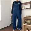 Herr jeans jeans män overall hösten ankomst par trendiga all-match s-5xl lösa mopping fickor vintage tvättade ins studenter mode 230920