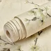 Wallpapers Vintage Floral Wallpaper Non-woven Classical Pastoral Flower Wall Paper Retro Living Room Decor Wallcovering