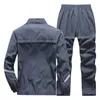 Herren-Trainingsanzüge, Herren-Trainingsanzüge, 2-teiliges Outfit, Fitnessstudio, Joggen, Laufen, Sport-Trainingsanzüge, Sets, lässig, langärmelig, sportlich, Basketball, Trainingsanzüge 230920