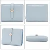 Wallets PU Leather Wallet Women Short Purse Card Holder Fresh Money Bags Ladies Fashion Brands