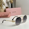 Glasses Fashion Designer Top Sunglasses Fashion Circle Men's Glasses Women's Fashion New Metal Personalized Band and Box