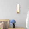 Wall Lamp American Simple Imitation Marble Living Room Background Corridor Designer Model Bedroom Bedside