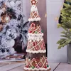 Dekoracje świąteczne Dekoracja stolika Choinka kremówka czekoladowe cukierki laska choinka dekoracje świąteczne stół