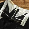 メンズパンツ衣類メンズカーゴコットン男性パッチワークビッグポケットカジュアルビンテージワークパンツルースフィットズボン