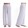 Męska odzież sutowa luźne spodnie dla mężczyzn modalne bawełniane spodnie domowe plus męskie piżamie spodni pantowanki swobodne pantelony