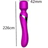 Jouets pour adultes Double vibrateur intelligent Av baguette magique masseur gode vibrateur G Spot stimulateur de clitoris masturbation féminine produit sexuel 230920