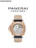 Panerai VS Factory Montre automatique de qualité supérieure P.900 Montre automatique Top Clone haut phare bracelet en cuir de crocodile en or rouge pour