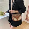 Bolsos de hombro Bolso de mujer 2023, nueva moda, bolso cruzado Retro, bolso de lujo para mujer, bolso con correa ancha para el hombro, bolso de un solo hombro, Totesstylisheendibags