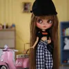 Dolls Icy DBS Blyth Doll 1/6 BJD Joint Body Tan Skin Matteフェイス