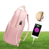 Backpack Elegante laptop impermeabile 156 Donne Fashion for Girls Black Female Grande borsa 13 133 14 pollici Pink8554577