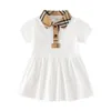 Baby Dress Designer Romper Toddler Jumpsuit Kids Lapel Single Breasted Jumpsuits Designer Infant Onesie Newborn Casual clothes A01