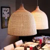 Rotan Rieten Verlichting Eetkamer Rotan Hanglamp Zuidoost-Azië Hanglamp Japanse stijl Hanglampen