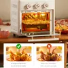 Electric Oven Household Small Baking Special Multifunctional Machine Large Capacity Air Fryer Portable Mini Oven