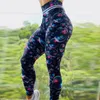 거품 인쇄 레깅스 여성 운동 스타킹 요가 바지 체육관 조깅 의상 푸시 피트니스 레깅스 의류 마모