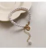 Bracelets à maillons en perles courtes françaises Y2K Fuzi, personnalité féminine, tempérament polyvalent, artisanat de luxe léger, vente en gros