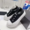 Dames Canvas Hoog Platform Vrouwelijke Casual Sneakers Dikke bodem Hoogte Toenemende Veterschoenen Vrouw