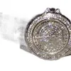 Armbandsur kvinnor tittar på mode bling casual damklocka kvinnlig kvarts guldklocka kristall diamant för kvinna montre femme zegar268h