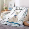 Coperte Coperta personalizzata Coperta con nome personalizzato Coperte per bambini Ragazza Ragazzo Coperta in pile di flanella Coperta personalizzata per amici di famiglia Coperta Regali 230920