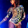 Sexy Beyonce Clothes Jazz Hip Hop Dance Costumes Sexy Nightclub Leotard Woman One Piece Jumpsuit Beyonce Stage Outfits DL3253278P
