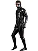 Cosplay Uomo Cameriera Lattice Ammoniaca Catsuit PVC Costumi da uomo Club Zentai Alta elasticità lucida Tuta intera Body Shapewear Maschio più sexy