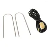 Car Organizer 3.5mm Aux Cable Clop Adapter لـ / mp3 Grande Punto 2007